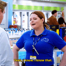 Superstore Dina Fox GIF - Superstore Dina Fox Yeah I Know GIFs