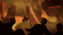Colossal Titan The Rumbling GIF - Colossal Titan The Rumbling Attack On Titan GIFs