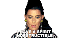 I Have A Spirit Indestructible Nelly Furtado Sticker - I Have A Spirit Indestructible Nelly Furtado Spirit Indestructible Song Stickers