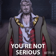 Youre Not Serious Saint Germain GIF - Youre Not Serious Saint Germain Bill Nighy GIFs