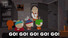 Go Go Go Go Go Tuong Lu Kim GIF - Go Go Go Go Go Tuong Lu Kim Stan Marsh GIFs