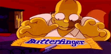 simpsons butterfinger candy homer simpson