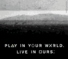 Play In Your World Live In Ours Playstation GIF - Play In Your World Live In Ours Playstation Ps4 GIFs