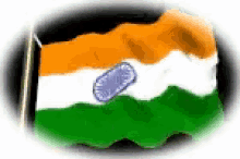 Flag Waving GIF - Flag Waving Indian Flag GIFs