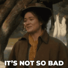 Its Not So Bad Adelaide GIF - Its Not So Bad Adelaide Murdoch Mysteries GIFs