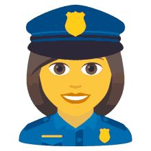 woman police officer people joypixels policewoman female officer