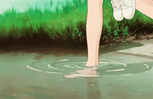 Anime Water GIF - Anime Water - Discover & Share GIFs