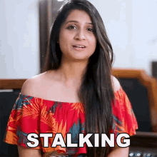 Stalking Aarohi Patel GIF - Stalking Aarohi Patel Manan Ni Therapy GIFs