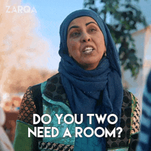 Do You Two Need A Room Zarqa GIF - Do You Two Need A Room Zarqa Do You Need Some Privacy GIFs