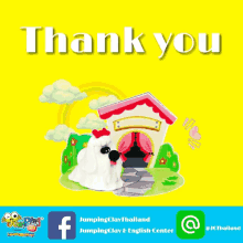 thank you thanks jumping clay jumping clay thailand %E0%B8%82%E0%B8%AD%E0%B8%9A%E0%B8%84%E0%B8%B8%E0%B8%93