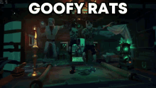 Goofy Rats Sea Of Thieves GIF - Goofy Rats Sea Of Thieves Little Trolling GIFs