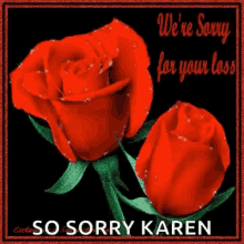 Were Sorry For Your Loss Condolences GIF