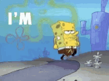 Spongebob Running GIF - Spongebob Running Im Ready GIFs