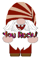 Gnome You Rock Sticker - Gnome You Rock Stickers