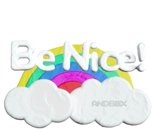Be Nice Nice Sticker - Be Nice Nice Andbox Stickers