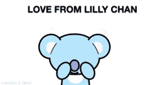 Lilly Chan Love From Lilly Chan GIF - Lilly Chan Love From Lilly Chan Koala GIFs