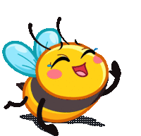Bee Sticker - Bee Stickers