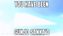 Gunjo Sanka GIF - Gunjo Sanka GIFs