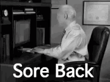 Sore Back GIF - Sore Back Sore Back Pain GIFs