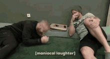 Maniacal Laughter Wes Bergmann GIF - Maniacal Laughter Wes Bergmann The Challenge GIFs