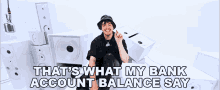 Thats What My Bank Account Balance Say Jack Harlow GIF - Thats What My Bank Account Balance Say Jack Harlow Whats Poppin Song GIFs