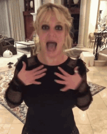 Britney Britney Spears GIF - Britney Britney Spears So Excited GIFs