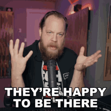 Theyre Happy To Be There Ryan Bruce GIF - Theyre Happy To Be There Ryan Bruce Fluff GIFs
