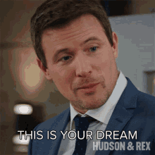 This Is Your Dream Charlie Hudson GIF - This Is Your Dream Charlie Hudson Hudson And Rex GIFs