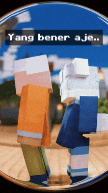Yang Bener Aje Rugi Dong GIF - Yang Bener Aje Rugi Dong Minecraft GIFs