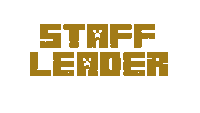 Staff Leader Minecraft Sticker - Staff Leader Minecraft Stickers