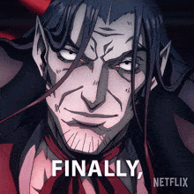 Finally Were Nearly There Varney GIF - Finally Were Nearly There Varney Castlevania GIFs