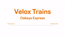 Velox Trains Oakaya GIF