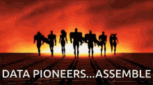 Data Pioneers Assemble GIF