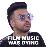 Film Music Was Dying Shreyas Puranik Sticker
