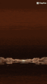 a picture of a flame coming out of the water with the caption cap cut