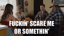 Letterkenny Hiccups GIF - Letterkenny Hiccups Fuckin Scare Me Or Somethin GIFs