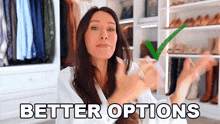 Better Options Shea Whitney GIF - Better Options Shea Whitney Better Choices GIFs