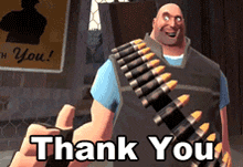 Thank You Heavy Weapons Guy GIF