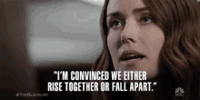 We Rise Together Or Fall Apart Together GIF - We Rise Together Or Fall Apart Together Rise Up GIFs