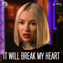 It Will Break My Heart Heartbroken GIF - It Will Break My Heart Heartbroken Breakup GIFs