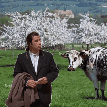 John Travolta Vache GIF - John Travolta Vache Pulp Fiction GIFs