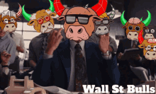 Wall St GIF - Wall St Bulls GIFs