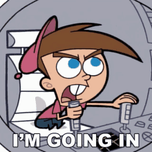 Im Going In Timmy Turner GIF - Im Going In Timmy Turner Tiny Timmy GIFs