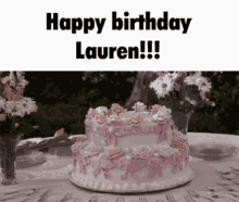 Happy Birthday Lauren GIF - Happy Birthday Lauren GIFs