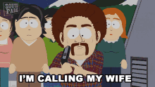 Im Calling My Wife Glenn GIF - Im Calling My Wife Glenn South Park GIFs