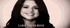 Selena Gomez I Love You GIF - Selena Gomez I Love You Ilu GIFs