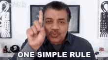 One Simple Rule Neil Degrasse Tyson GIF - One Simple Rule Neil Degrasse Tyson Startalk GIFs