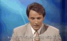 You Cant Win Anything With Kids Alan Hansen GIF