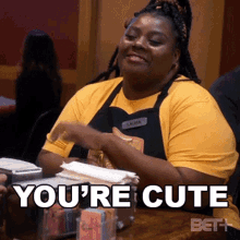 Youre Cute Laura GIF - Youre Cute Laura Bruh GIFs
