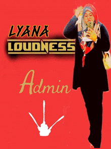 a lyana loudness ad with a woman taking a picture of herself